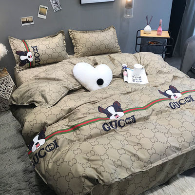 モダンスタイル クイーンまたはキングサイズの寝具セット ポリエステル デュベットカバーと枕カバー