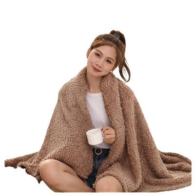 QUICK-DRY カスタム シェルパ フルネス ブランケット ニットポリエステル ソファ 投げ ブランケット 家電用 ウール ブランケット