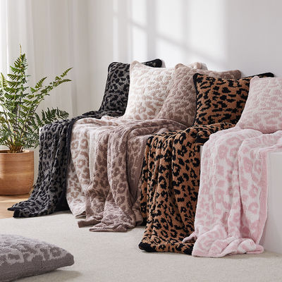 家電 快適な編み物 布団  Leopard Zebra プリント 22色