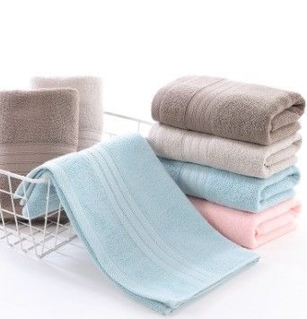 柔らかく,肌に優しい100%綿のタオル 濃縮された吸収性 素早く乾燥する