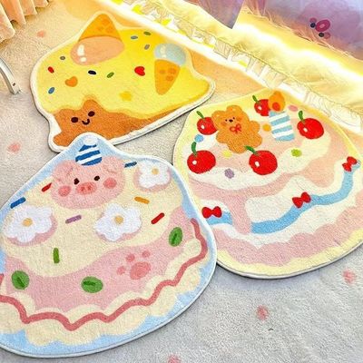 オーダーメイド ロゴ カーペット 漫画 子供 カーペット 子供 祈り ピンク ルーム 装飾 子供 カーペット 寝室用 小型カーペット