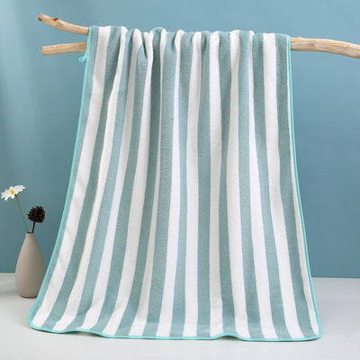 厚いサンゴのベルベットビーチタオル 32*32cm/ 35*75cm/ 70*140cm/ ホテルのゲストのためにカスタム