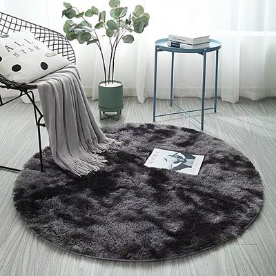 家庭 柔らかい円 カーペット 子供 女の子 ティーン 部屋 リビング 部屋 動物 プリント パターン