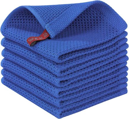 アマゾンのキッチンタオルセット 柔らかい 環境に優しい 掃除が簡単 ワッフル式タオル