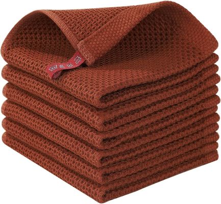 アマゾンのキッチンタオルセット 柔らかい 環境に優しい 掃除が簡単 ワッフル式タオル