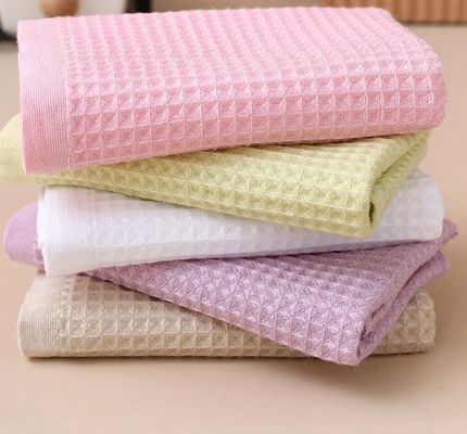 純綿 ハニーコム キッチン スクエアタオルセット フック ワッフル スクエアタオル保証