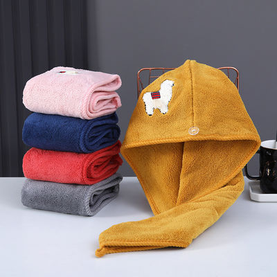 ユニセックス シャワーキャップ 乾燥髪 タオル オーダーメイド 加厚 エラスティック シャワーキャップ 持続可能