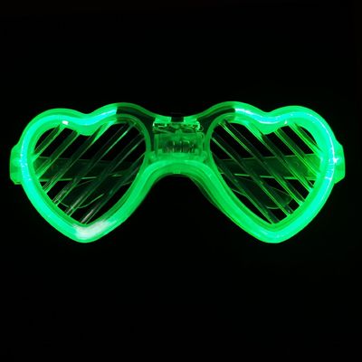 照明眼鏡 ブラインド 輝く太陽眼鏡 冷たいライトパーティバーフラッシュ