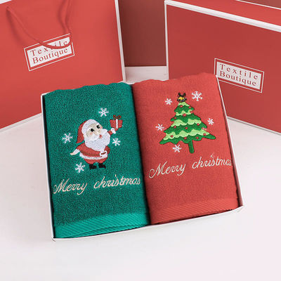 クリスマスの刺身手ぬぐいセット 100%綿風呂手ぬぐい ギフトボックス