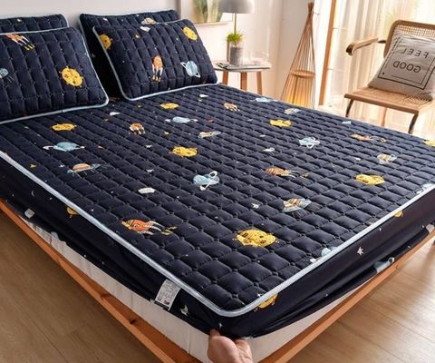 床の保護パッドのためのカスタムプリントされたブラシマットレス保護具