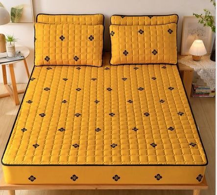 床の保護パッドのためのカスタムプリントされたブラシマットレス保護具