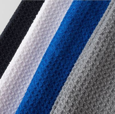 オーダーメイド ロゴ ゴルフ タオル マイクロファイバー ワッフル クリーニング タオル 持続可能なスポーツ 成人向け