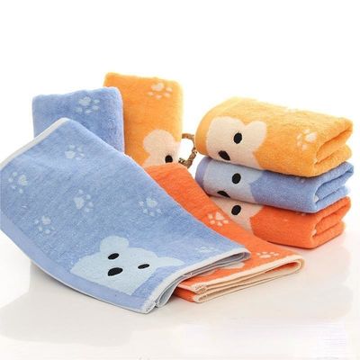 ホテルと旅行必需品 バンブー繊維タオル 可愛いアニメ動物デザイン