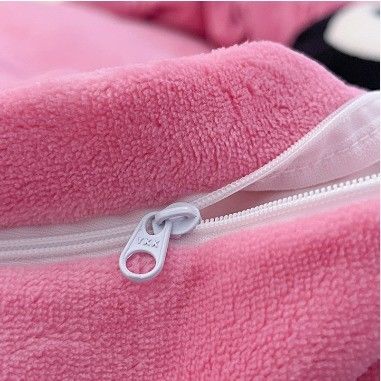 厚くて暖かい 4Pcsセット 高重量ミルクベールベット 秋と冬の寝具