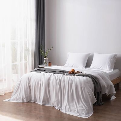 100% コットン 200TC ホテル ベッド 4 パーツ コンフォート セット ベッドルーム 子供/大人のための贅沢品