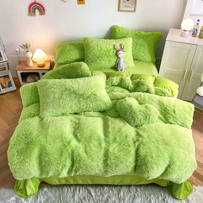4点多色ベッドシーツセット 子供のための女の子の部屋