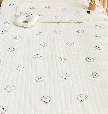 柔らかく,呼吸が通る赤ちゃんの毛布 100%綿繊維で作られた