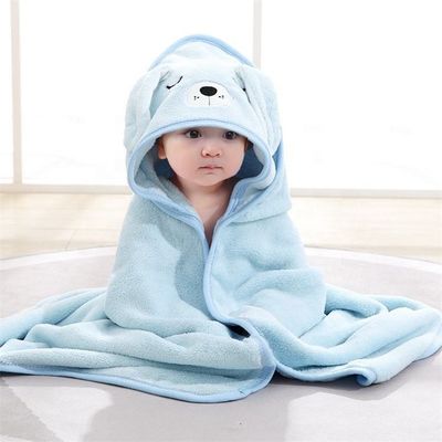 赤ちゃんのためのカスタマイズされた子供用の浴衣セット 柔らかくて吸収性のあるフードタオル