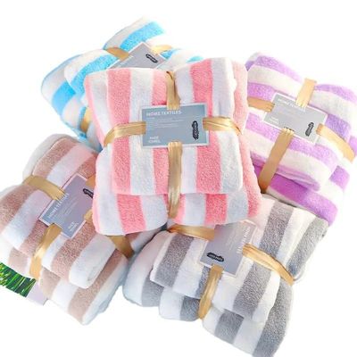 固い色 マイクロファイバー サンゴ毛 浴巾 を 売る