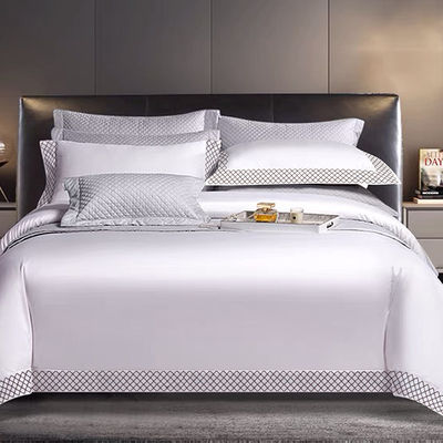 60 織物の数 デュベットセット 2023 夏用寝具 高級ベッドセット 100% ホテルホーム用綿