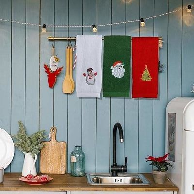 2023年 クリスマス タオル ギフト セット 刺身付き ギフト ボックス の 低アレルギー 綿 タオル