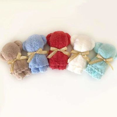 柔らかい肌に優しいタオル 結婚式 クリスマスプレゼント カスタマイズされたパッケージング ロゴ 記念品