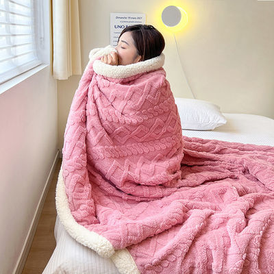 結婚式 編み物 双面羊毛 カシミール プレッド ブランケット 冬 の 暖かさ