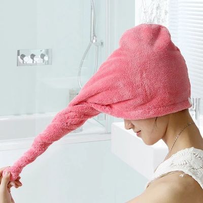 ホーム オーダーメイド ロゴ マイクロファイバー 乾燥用 トイレタオル 迅速な乾燥のためのターバン