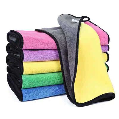 超吸収性化粧除去用の長方形マイクロファイバータオル 30*40 500g