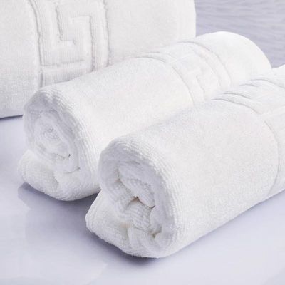 コンフォート ホテル 豪華 ジャックワード ホワイト バス 巾 セット 100% コットン OEM用の大きなビーチ タオル